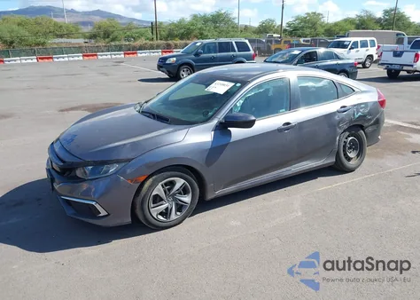 2021 Honda Civic Lx из США, поврежденный, VIN 2HGFC2F66MH509733